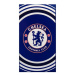 FotbalFans Osuška Chelsea FC, 100% bavlna, modro-bílá, 70 × 140 cm