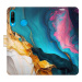 iSaprio Flip pouzdro Colourful Marble pro Huawei P30 Lite