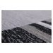 Berfin Dywany Protiskluzový běhoun na míru Zel 1016 Silver (Grey) - šíře 67 cm
