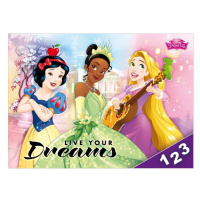 MFP, 8020831, desky na číslice, Disney Princess, 1 ks