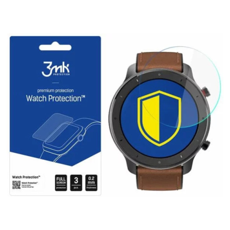 Ochranné sklo 3MK Xiaomi Amazfit GTR 47mm - 3mk Watch Protection FG