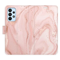 iSaprio flip pouzdro RoseGold Marble pro Samsung Galaxy A53 5G