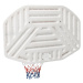 vidaXL Basketbalový koš bílý 109 x 71 x 3 cm polyethylen