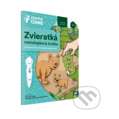 Kúzelné čítanie: Samolepková knížka - Zvieratá - kniha z kategorie Vzdělávací hry Albi