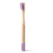 KUMPAN AS05 Dětský bambusový zubní kartáček fialový