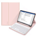 Pouzdro Tech-Protect SC Pen + Keyboard s klávesnicí pro iPad 10,9" 2022 - růžové