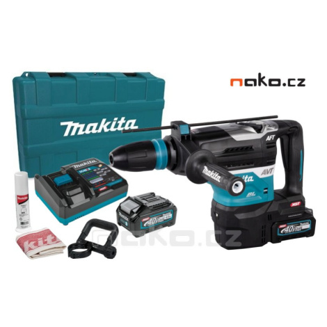 MAKITA HR005GM202 aku kombinované kladivo SDS+ AWS LiIon XGT 40V 2x 4Ah