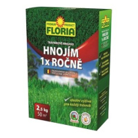 AGRO Trávníkové hnojivo FLORIA HNOJÍM 1x ROČNĚ, 2.5kg