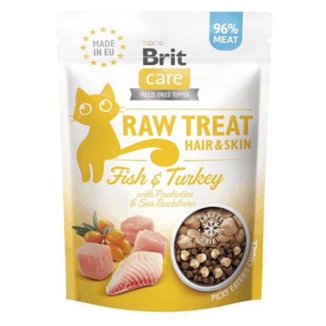 Brit Care Brit Raw Treat Cat Hair&Skin 40g