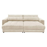 MID.YOU POHOVKA BIG SOFA, textil, kompozitní dřevo, krémová