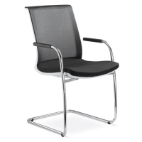 LD SEATING Konferenční židle LYRA NET 213-Z-N4, kostra chrom