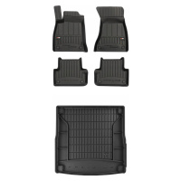 Sada gumových koberců a rohože pro Audi A4 B9 2015-2023