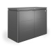 Biohort Víceúčelový úložný box HighBoard 200 x 84 x 127 (tmavě šedá metalíza) 200 cm (3 krabice)