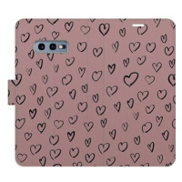 iSaprio Flip pouzdro Heart Dark 02 pro Samsung Galaxy S10e