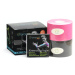 BronVit Sport Kinesio Tape set 5 cm x 6 m tejpovací páska 2 ks černá + růžová