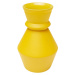 KARE Design Skleněná váza Gina Yellow 25cm