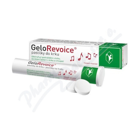 GeloRevoice pastilky do krku třešeň-mentol 20ks