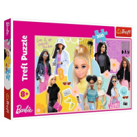 Trefl Puzzle 300 - Tvoje oblíbená Barbie / Mattel, Barbie