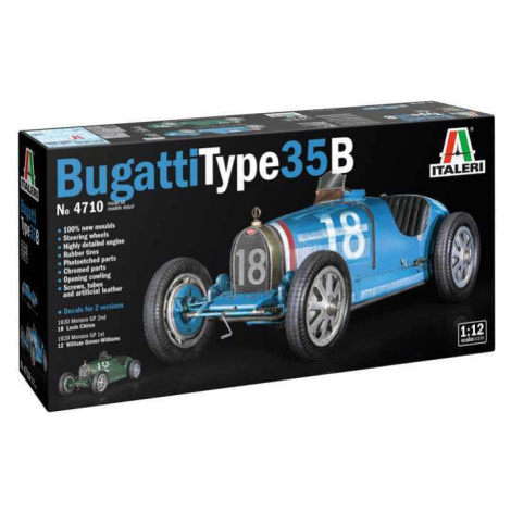 Model Kit auto 4710 - Bugatti Type 35B (1:12) Italeri