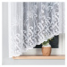 Dekorační oblouková krátká záclona na žabky WANDA 160 bílá 300x160 cm MyBestHome