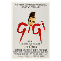 Obrazová reprodukce Gigi / Leslie Caron (Retro Movie), (26.7 x 40 cm)