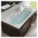 VILLEROY & BOCH Oberon Vana Solo 1800x800x470 mm, Quaryl, bílá UBQ180OBE2V-01