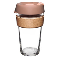 KeepCup Hrnek skleněný BREW CORK FRAPPE L 454 ml Béžová