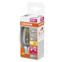 OSRAM Žárovka OSRAM LED E14 4W GLOWdim čirá