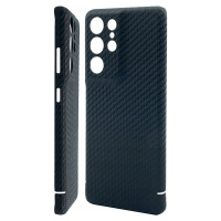 Pouzdro z karbonu Nevox pro Galaxy S24 Ultra case s magnetickým kroužkem, cover