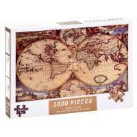 mamido  Puzzle antická stará mapa světa 1000 dílků