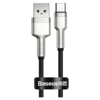 Kabel USB cable for USB-C Baseus Cafule, 66W, 0.25m (black)