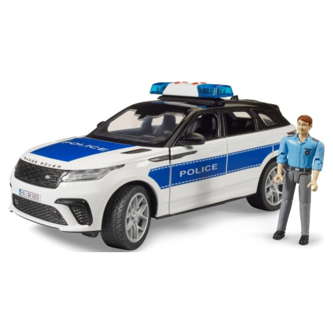 BRUDER - 2890 Range Rover Velar Policie s figurkou Brüder Mannesmann