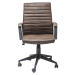 KARE Design Hnědá kancelářská židle Labora Brown