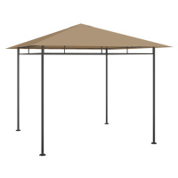 vidaXL Altán 3 x 3 x 2,7 m taupe 180 g/m²