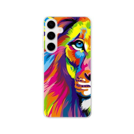 iSaprio Rainbow Lion - Samsung Galaxy S24+