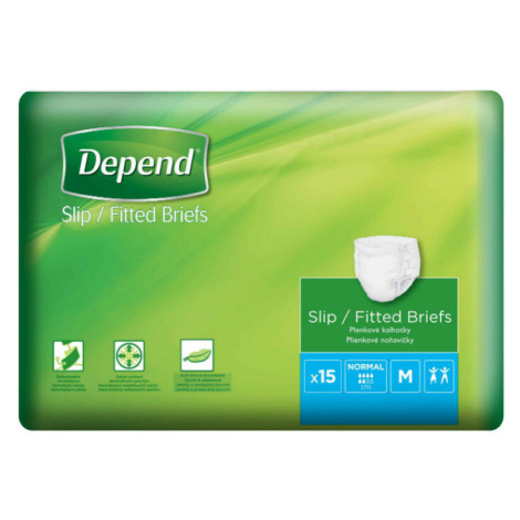 DEPEND Slip normal inkontinenční kalhotky M 15 kusů