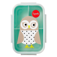 3 SPROUTS - Krabička na jídlo Bento Owl Mint