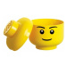LEGO® úložný box hlava velikost S - kluk
