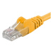 PremiumCord Patch kabel UTP RJ45-RJ45 level 5e, 5m, žlutá - sputp050Y