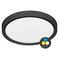 Ecolite LED svítidlo kruh 40W 50cm CCT 4800lm IP40 černý lem W007-CCT/40W/CR