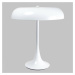 Aluminor Bíle lakovaná stolní lampa Madison