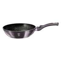 BERLINGERHAUS Pánev WOK s mramorovým povrchem 28 cm Carbon PRO Line