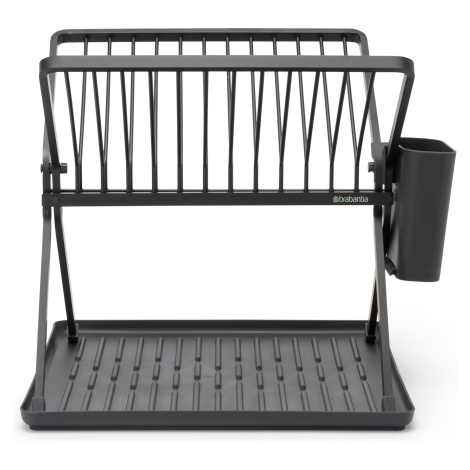 Brabantia Skládací odkapávač na nádobí, tmavě šedý