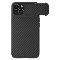 Nillkin Synthetic Fiber S Case Pouzdro na iPhone 14 s krytem fotoaparátu černé