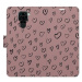 iSaprio Flip pouzdro Heart Dark 02 pro Xiaomi Redmi Note 9