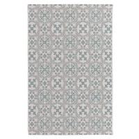 Dekoria Koberec Modern Etno wool/spa blue 120x170cm, 120 x 170 cm