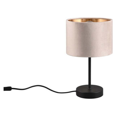 Černo-béžová stolní lampa (výška 33 cm) Julieta – Trio