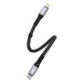 Dudao Kabel USB-C na Lightning Dudao 20W PD 0,23 m (černý)