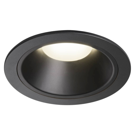 SLV BIG WHITE NUMINOS DL XL vnitřní LED zápustné stropní svítidlo černá/černá 4000 K 20° 1004033