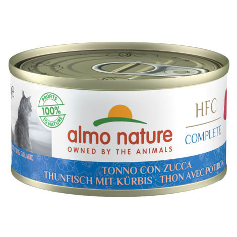 Almo Nature HFC Complete 6 x 70 g - tuňák s dýní Almo Nature Holistic